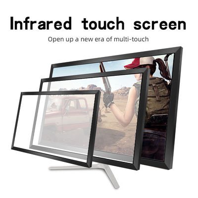 Touch overlay in a self-service kiosk